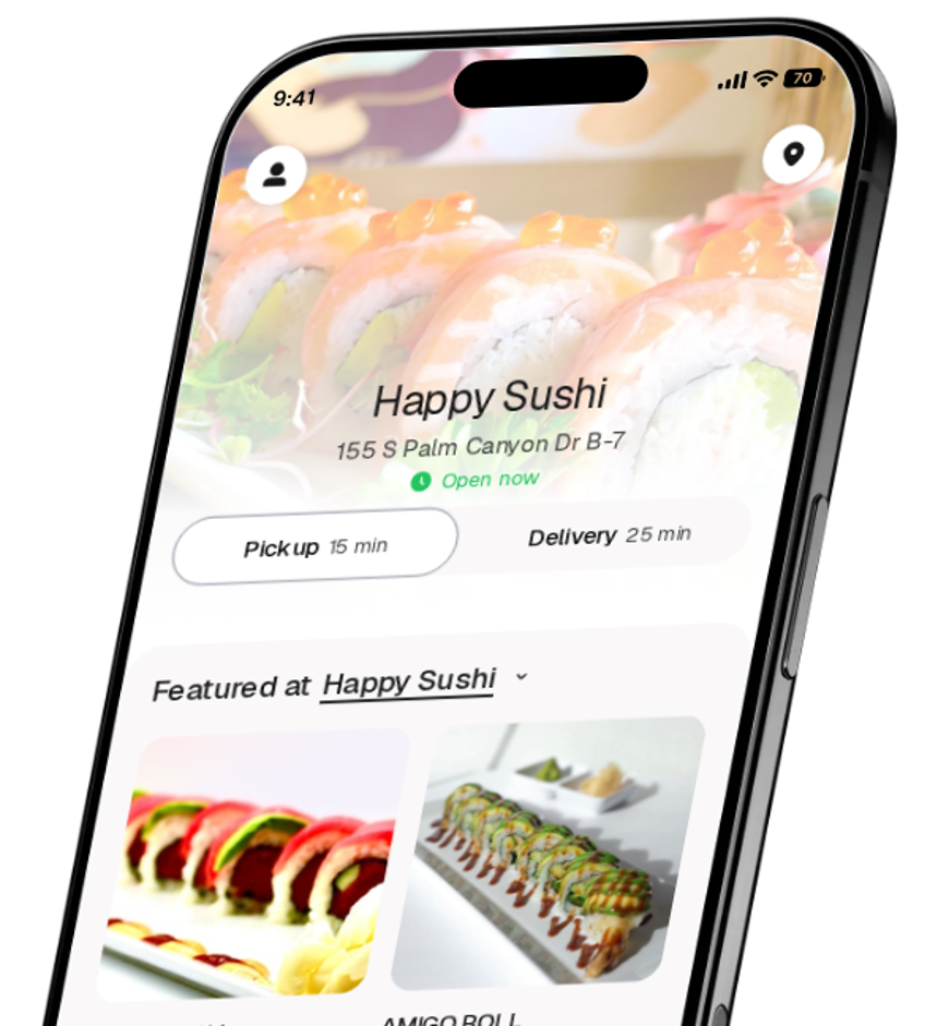 Happy Sushi app preview